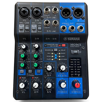 Used Yamaha MG06X Unpowered Mixer