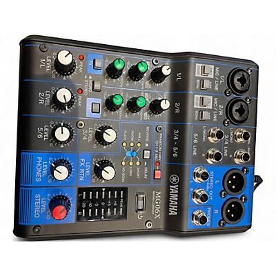 Used Yamaha MG06X Unpowered Mixer