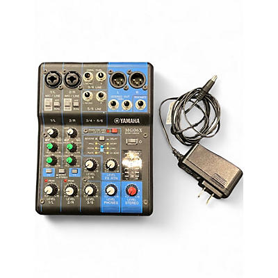 Used Yamaha MG06X Unpowered Mixer