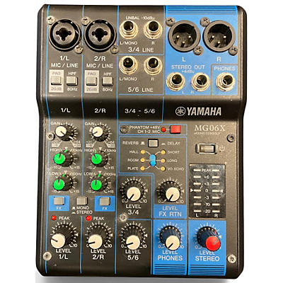 Used Yamaha MG06X Unpowered Mixer