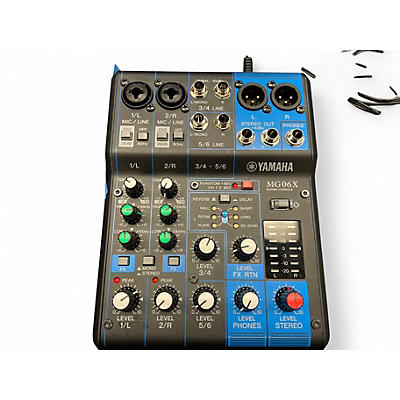 Used Yamaha MG06X Unpowered Mixer