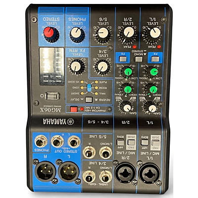 Used Yamaha MG06X Unpowered Mixer