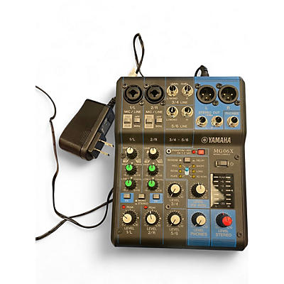 Used Yamaha MG06X Unpowered Mixer