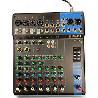 Used Yamaha MG10 Unpowered Mixer