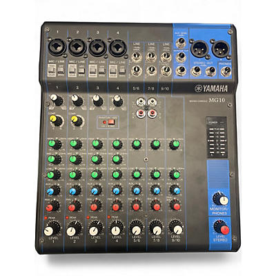 Used Yamaha MG10 Unpowered Mixer