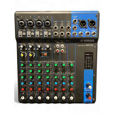 Used Yamaha MG10 Unpowered Mixer