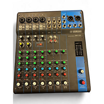 Used Yamaha MG10 Unpowered Mixer