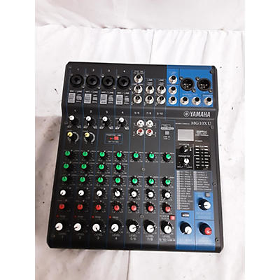 Yamaha Used Yamaha MG10XU 10 Channel Mixer With Effects Unpowered Mixer