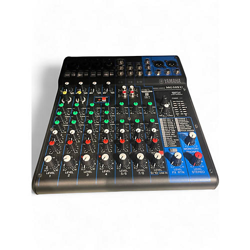 Yamaha Used Yamaha MG10XU 10 Channel Mixer with Effects Unpowered Mixer