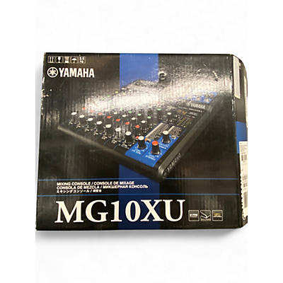 Used Yamaha MG10XU 10 Channel Mixer with Effects Unpowered Mixer