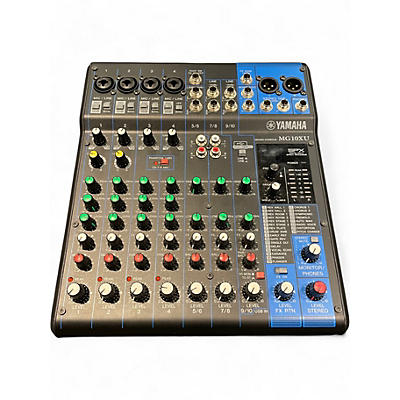 Used Yamaha MG10XU 10 Channel Mixer with Effects Unpowered Mixer