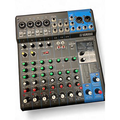Used Yamaha MG10XU 10 Channel Mixer with Effects Unpowered Mixer