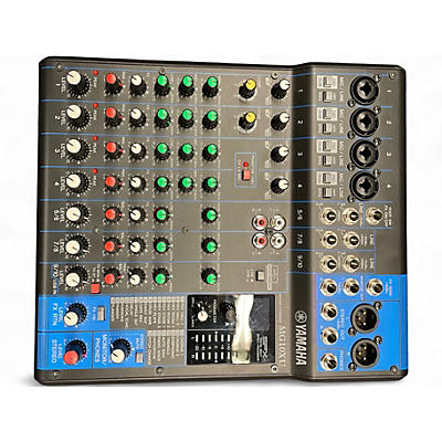 Used Yamaha MG10XU 10 Channel Mixer with Effects Unpowered Mixer