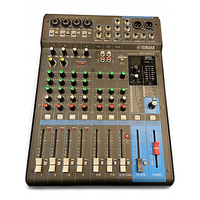 Used Yamaha MG10XU 10 Channel Mixer with Effects Unpowered Mixer
