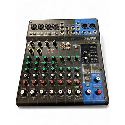 Used Yamaha MG10XU 10 Channel Mixer with Effects Unpowered Mixer