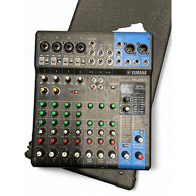 Used Yamaha MG10XU 10 Channel Mixer with Effects Unpowered Mixer