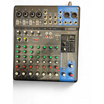 Used Yamaha MG10XU 10 Channel Mixer with Effects Unpowered Mixer