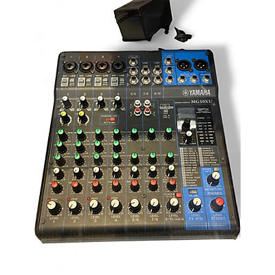 Used Yamaha MG10XU 10 Channel Mixer with Effects Unpowered Mixer
