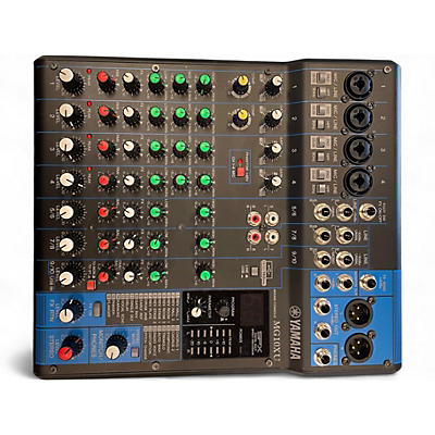 Used Yamaha MG10XU 10 Channel Mixer with Effects Unpowered Mixer