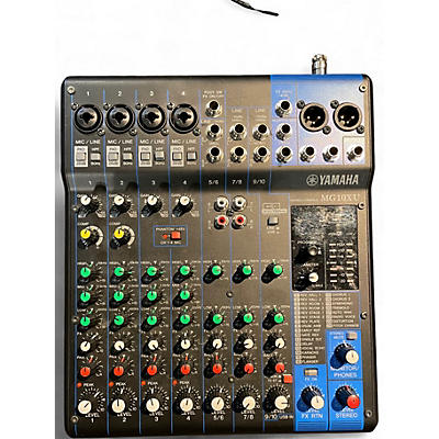 Used Yamaha MG10XU 10 Channel Mixer with Effects Unpowered Mixer