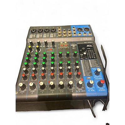 Used Yamaha MG10XU 10 Channel Mixer with Effects Unpowered Mixer