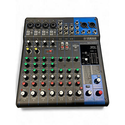Used Yamaha MG10XU 10 Channel Mixer with Effects Unpowered Mixer
