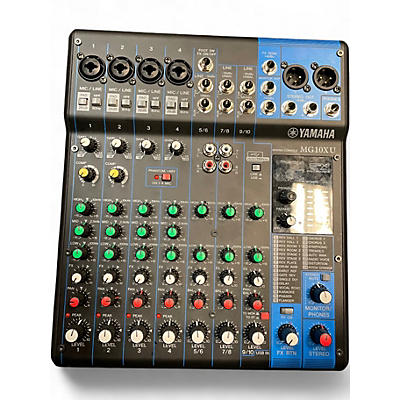 Used Yamaha MG10XU 10 Channel Mixer with Effects Unpowered Mixer