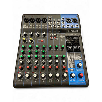 Used Yamaha MG10XU 10 Channel Mixer with Effects Unpowered Mixer