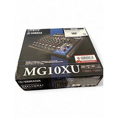 Used Yamaha MG10XU 10 Channel Mixer with Effects Unpowered Mixer