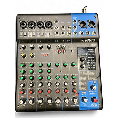 Used Yamaha MG10XU 10 Channel Mixer with Effects Unpowered Mixer