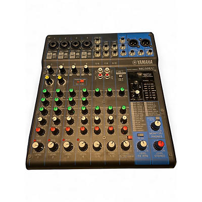 Used Yamaha MG10XU 10 Channel Mixer with Effects Unpowered Mixer