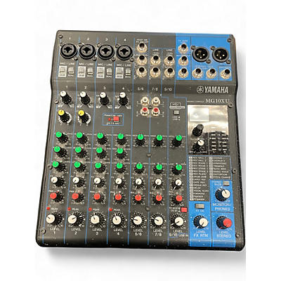 Used Yamaha MG10XU 10 Channel Mixer with Effects Unpowered Mixer