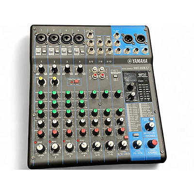Used Yamaha MG10XU 10 Channel Mixer with Effects Unpowered Mixer
