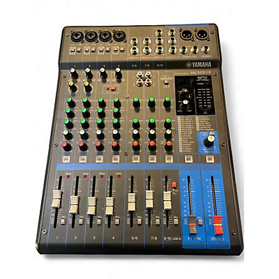 Used Yamaha MG10XU 10 Channel Mixer with Effects Unpowered Mixer