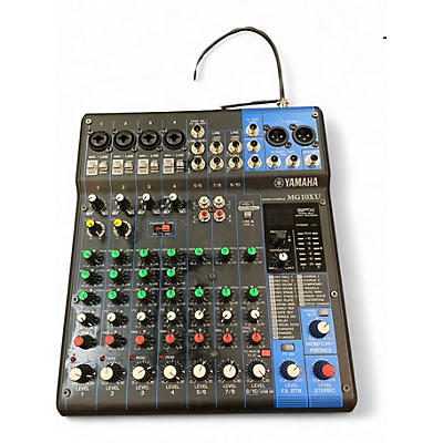 Used Yamaha MG10XU 10 Channel Mixer with Effects Unpowered Mixer