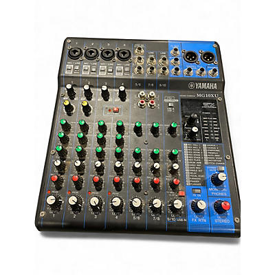 Used Yamaha MG10XU 10 Channel Mixer with Effects Unpowered Mixer