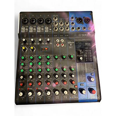 Used Yamaha MG10XU 10 Channel Mixer with Effects Unpowered Mixer