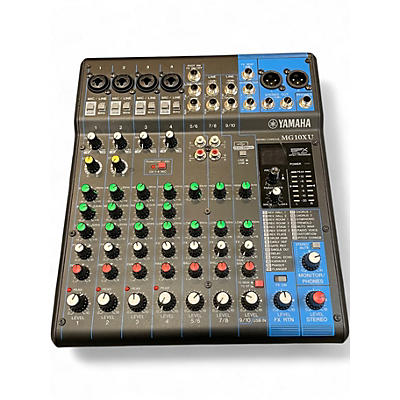 Used Yamaha MG10XU 10 Channel Mixer with Effects Unpowered Mixer