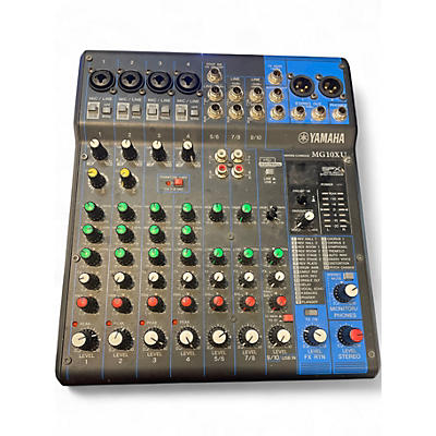 Used Yamaha MG10XU 10 Channel Mixer with Effects Unpowered Mixer