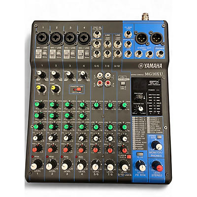 Used Yamaha MG10XU Unpowered Mixer