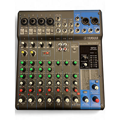 Used Yamaha MG10XU Unpowered Mixer