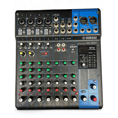 Used Yamaha MG10XU Unpowered Mixer
