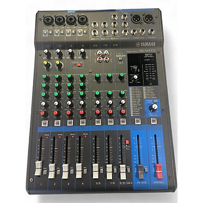 Used Yamaha MG10XUF 10 Channel Mixer with Effects Unpowered Mixer