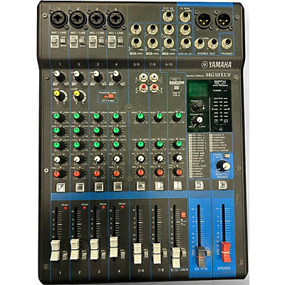 Used Yamaha MG10XUF Unpowered Mixer