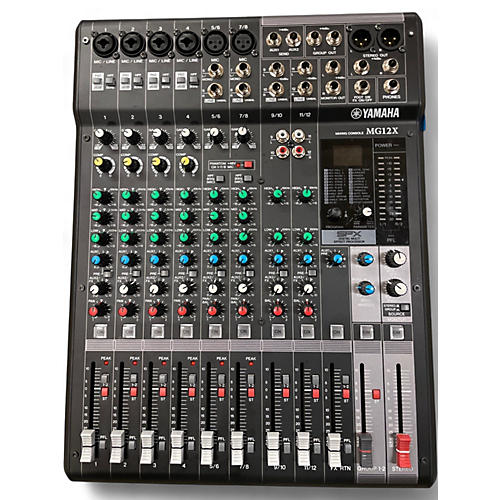 Used Yamaha MG12X Unpowered Mixer