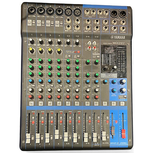 Used Yamaha MG12XU Unpowered Mixer