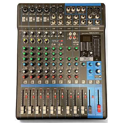 Used Yamaha MG12XU Unpowered Mixer