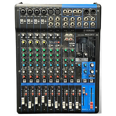 Used Yamaha MG12XU Unpowered Mixer