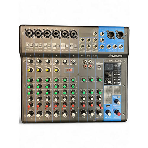 Used Yamaha MG12XUK Unpowered Mixer