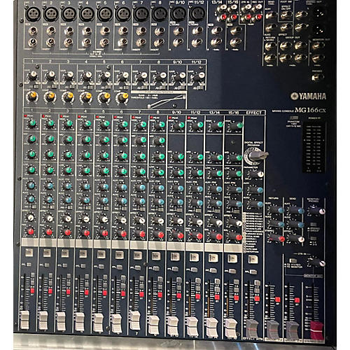 Yamaha Used Yamaha MG166CX Unpowered Mixer